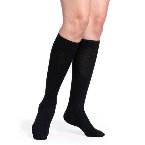 All-Season Merino Wool Socks - black