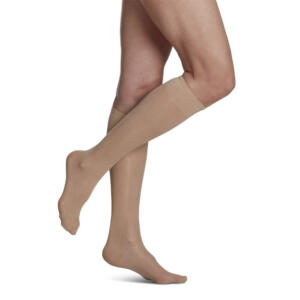 Sheer Fashion Knee High - honey