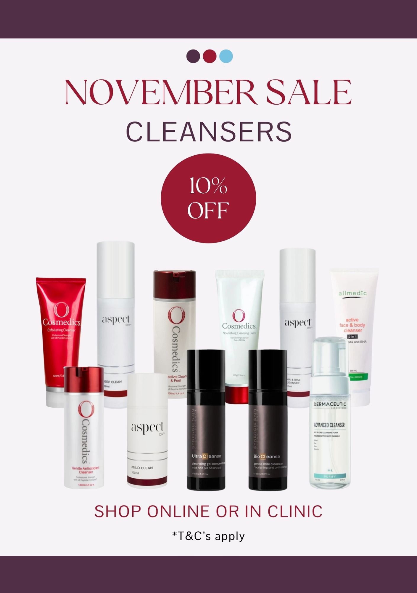 A5 - Nov 25 - Product Special Cleansers Updated